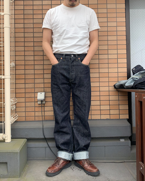 TCB jeans 40s大戦モデル デニム パンツ ジーンズ W34 美品-